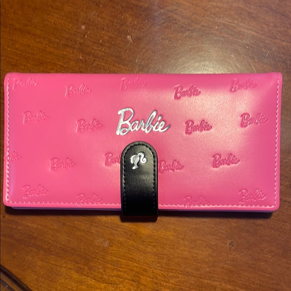 Barbie Pink Wallet with Black Detail